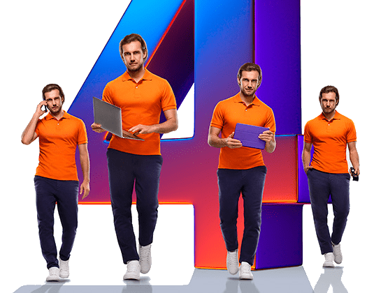 Великолепная четверка Ростелеком в посёлок городского типа Быково (Московская область)